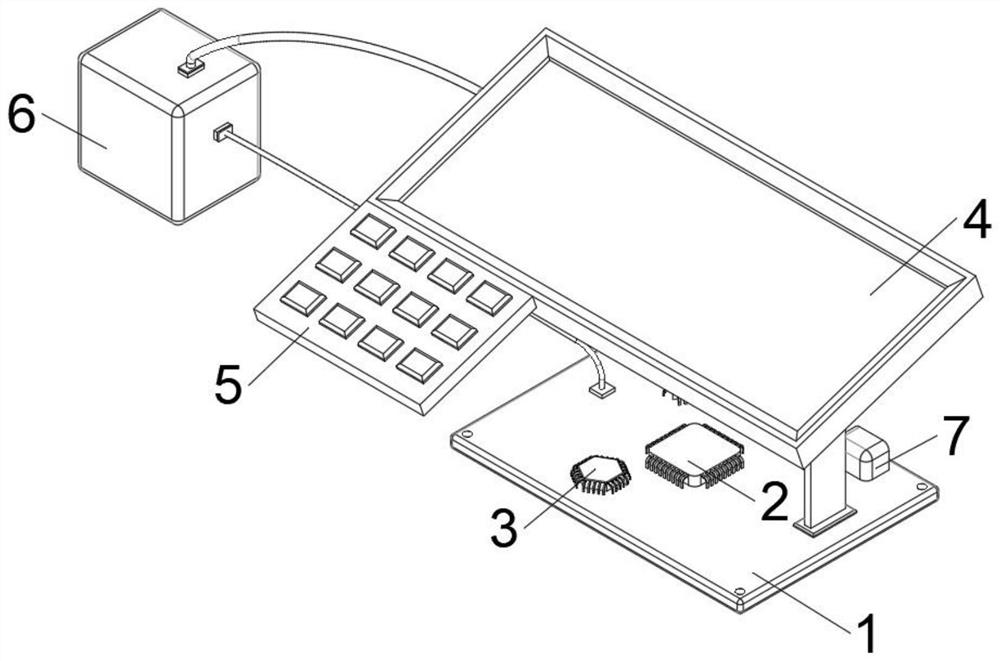 Vehicle digital instrument based on single-chip microcomputer design