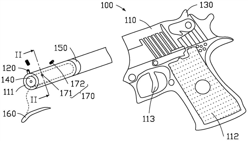 Visible light bullet shooting and targeting device