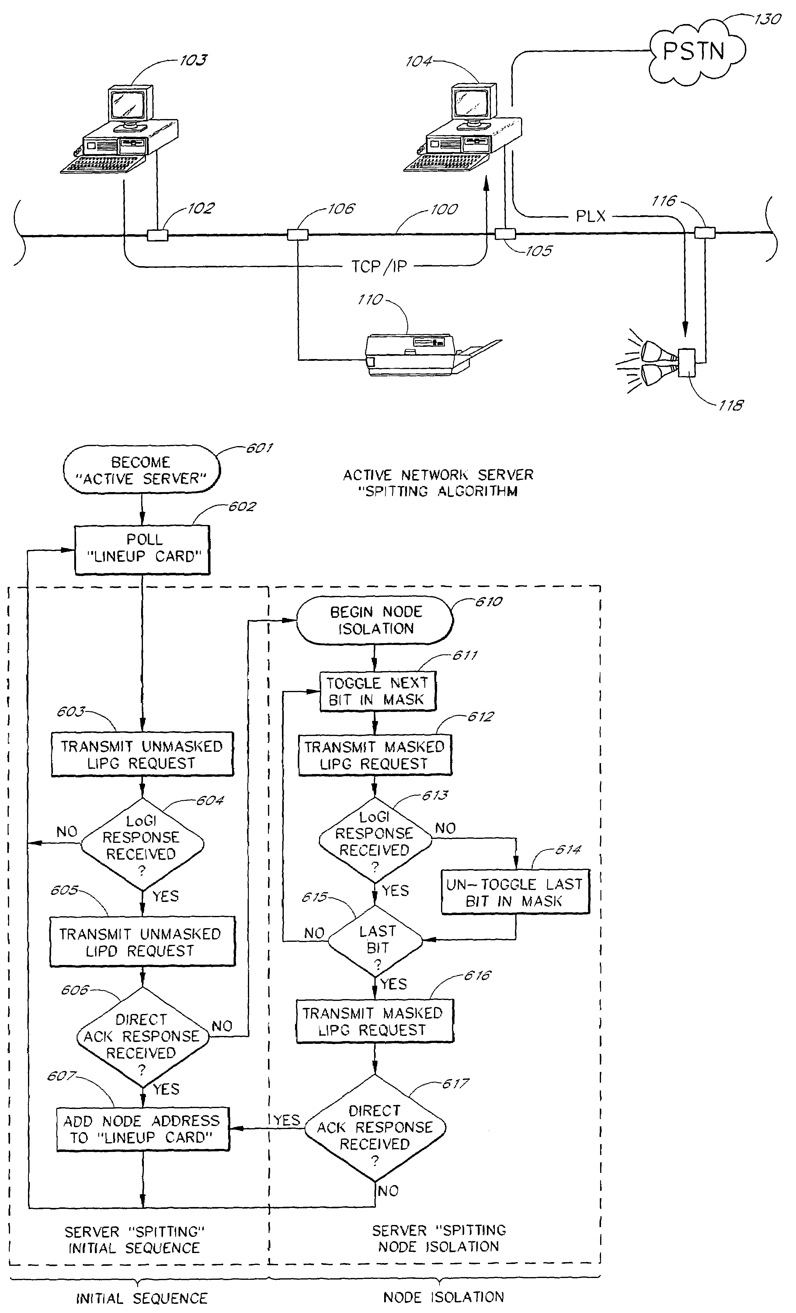 Multi-channel power line exchange protocol