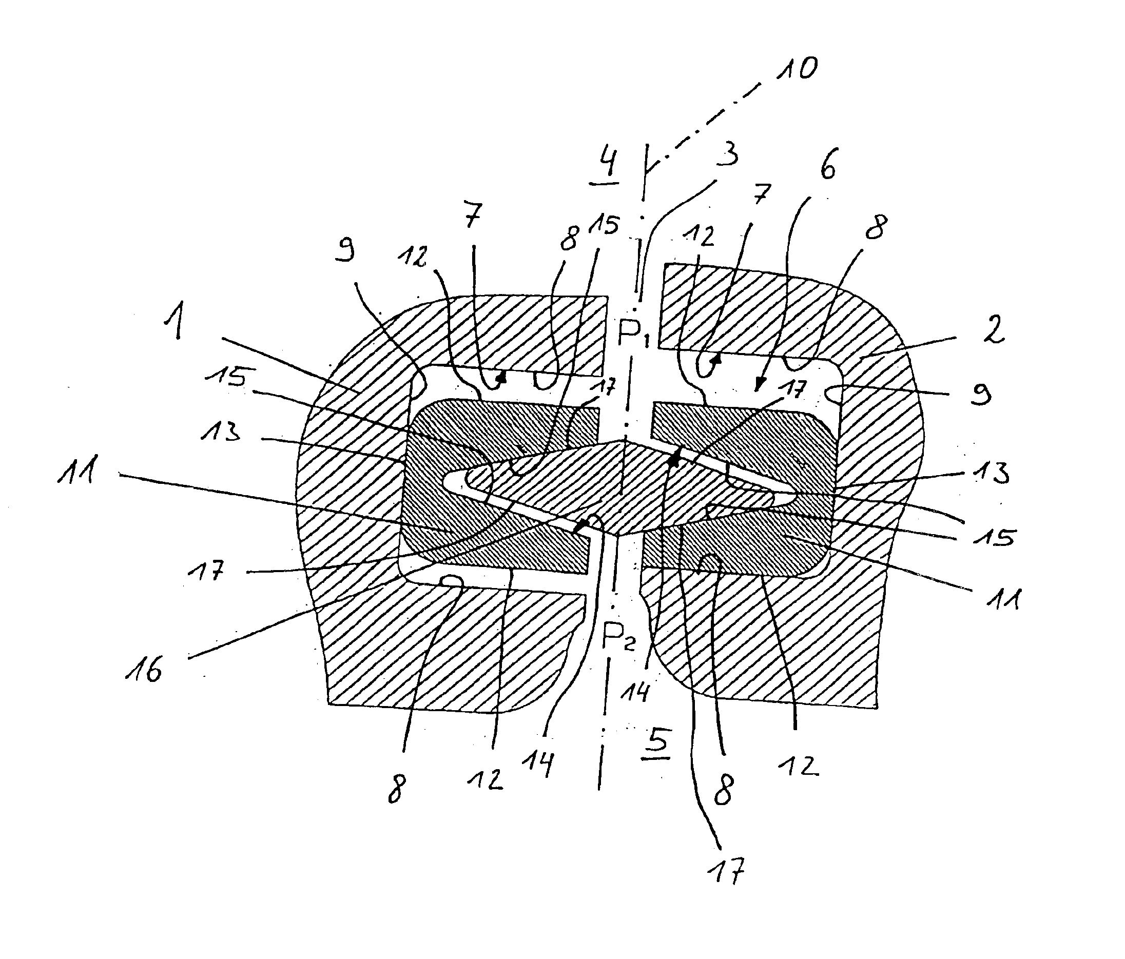 Gap seal for sealing a gap between two adjacent components