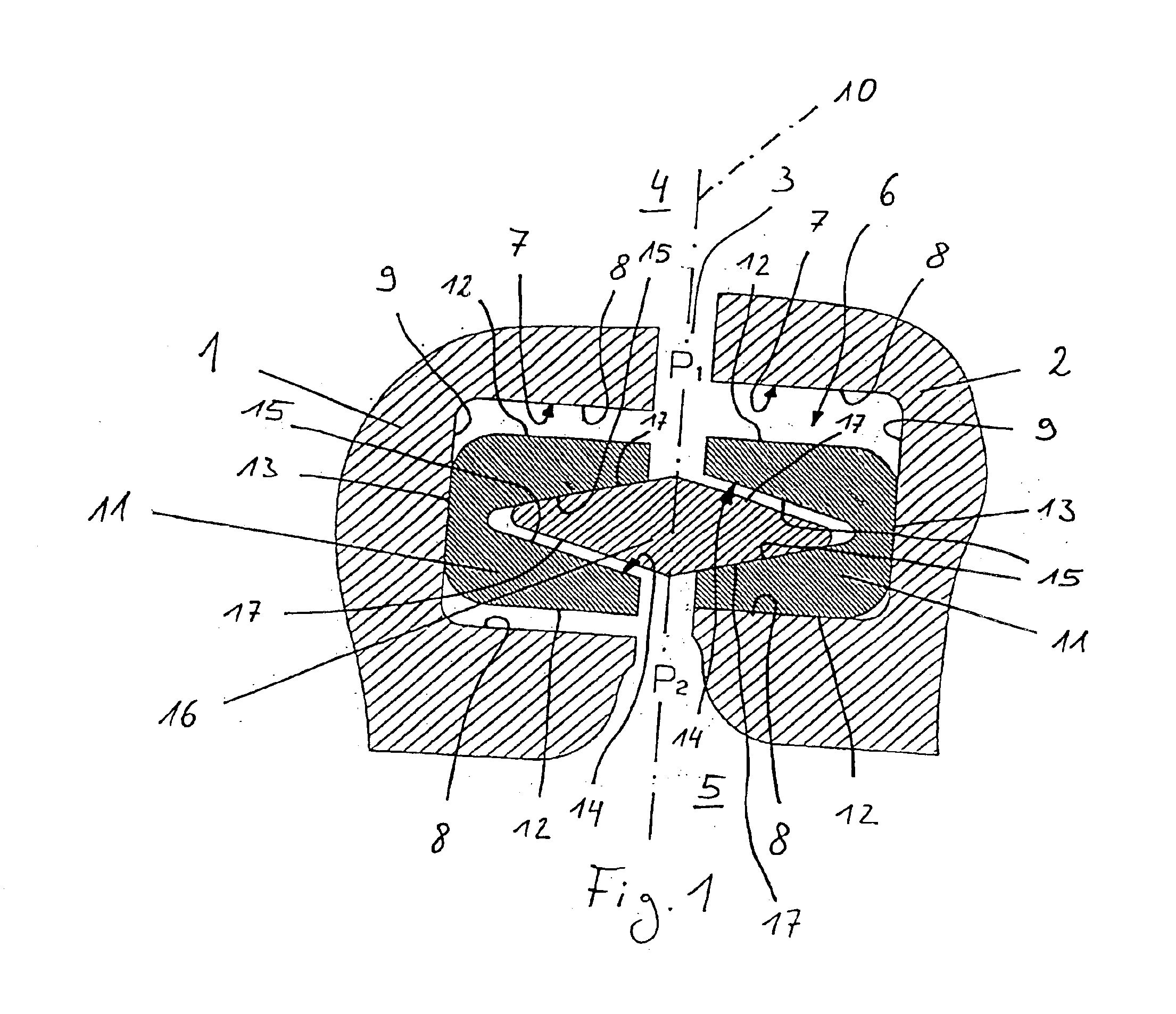 Gap seal for sealing a gap between two adjacent components