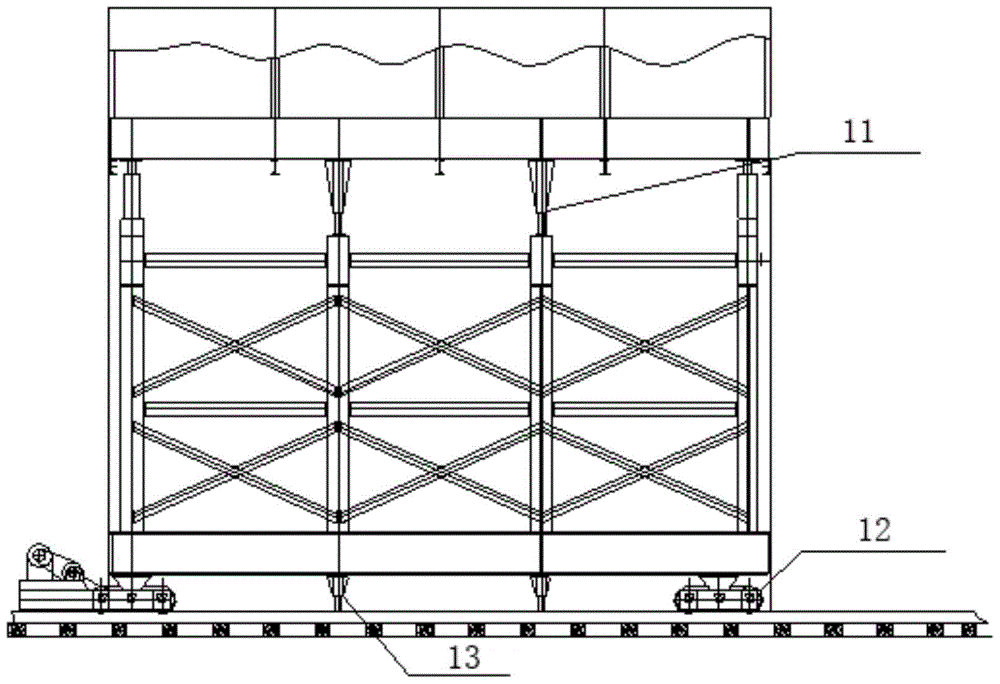 A Construction Method of Reinforced Concrete Formwork for Super Large Section Chamber