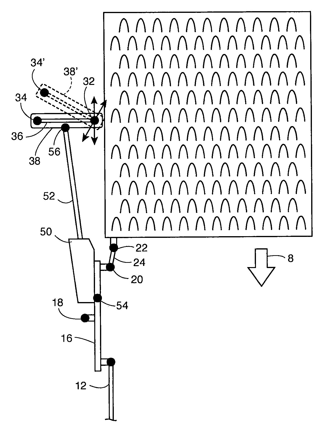 Grain cleaning system for a combine harvester