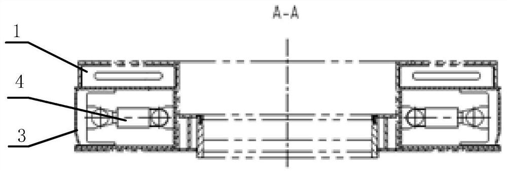 Stabilizer and shaft boring machine