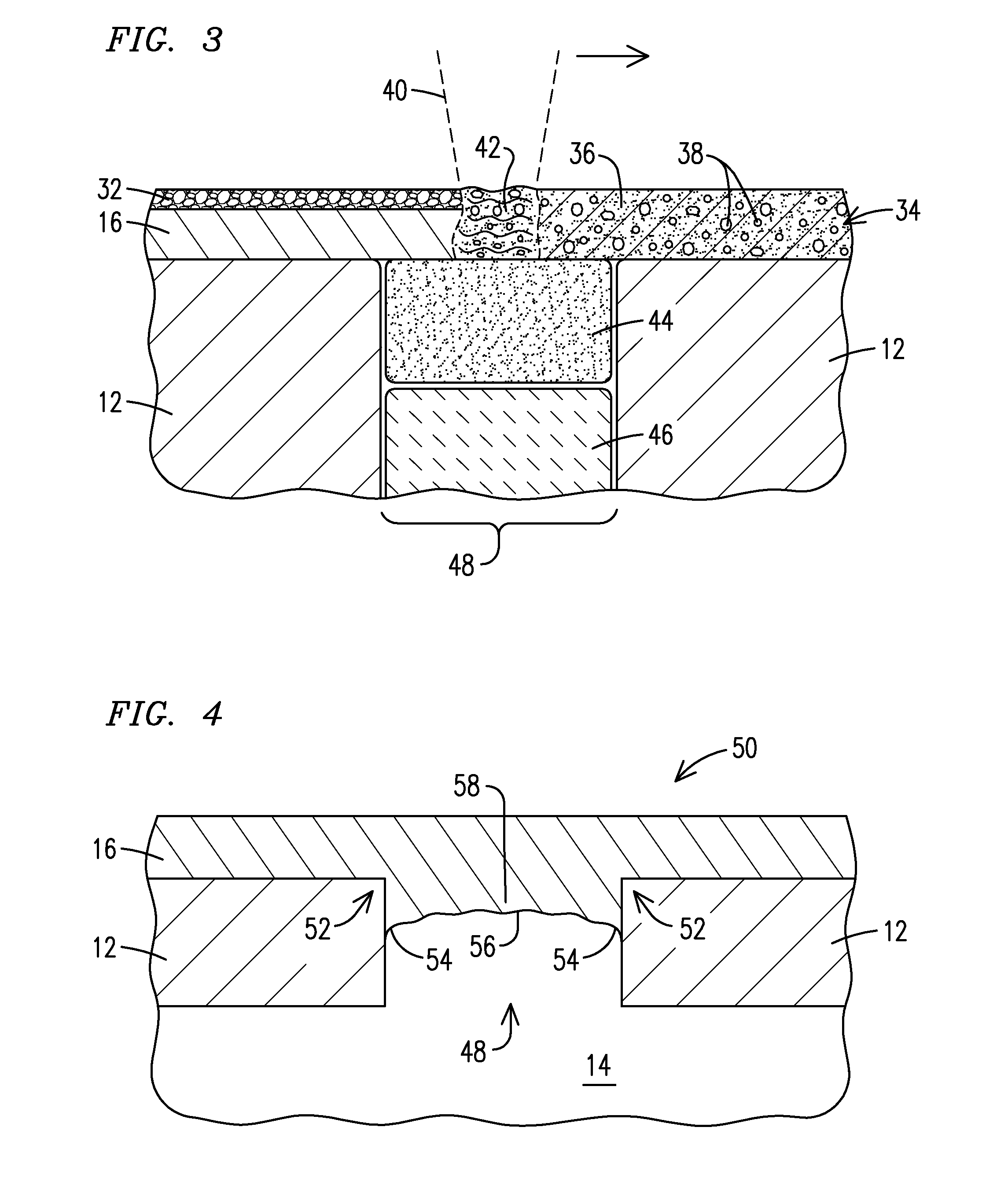 Methods and preforms to mask holes and support open-substrate cavities during laser cladding