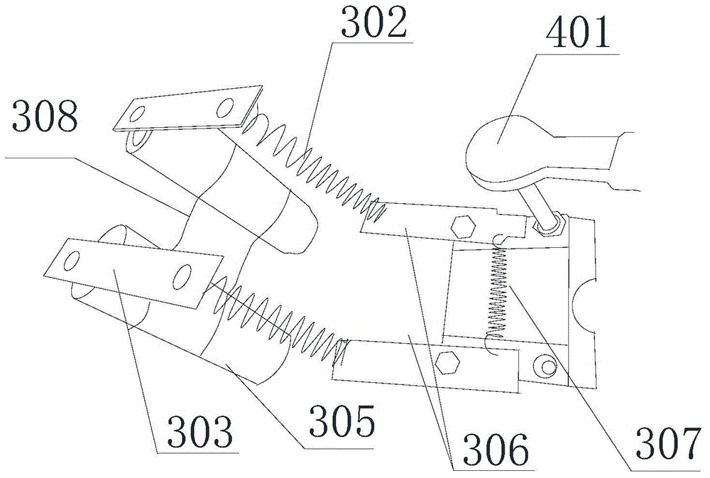 A live maintenance device for isolating switch contacts