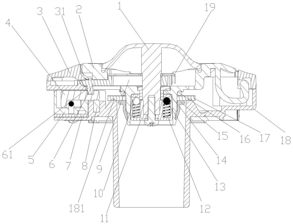 Motorcycle fuel tank lock and motorcycle