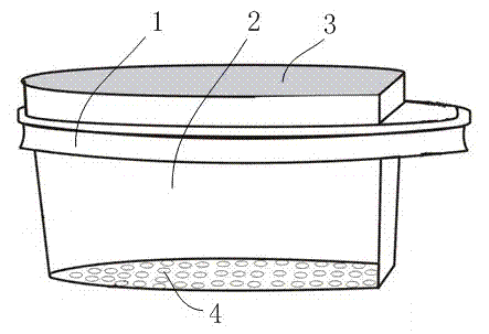 Novel cup cover special for disposable beverage cup, manufacturing method and using method of novel cup cover