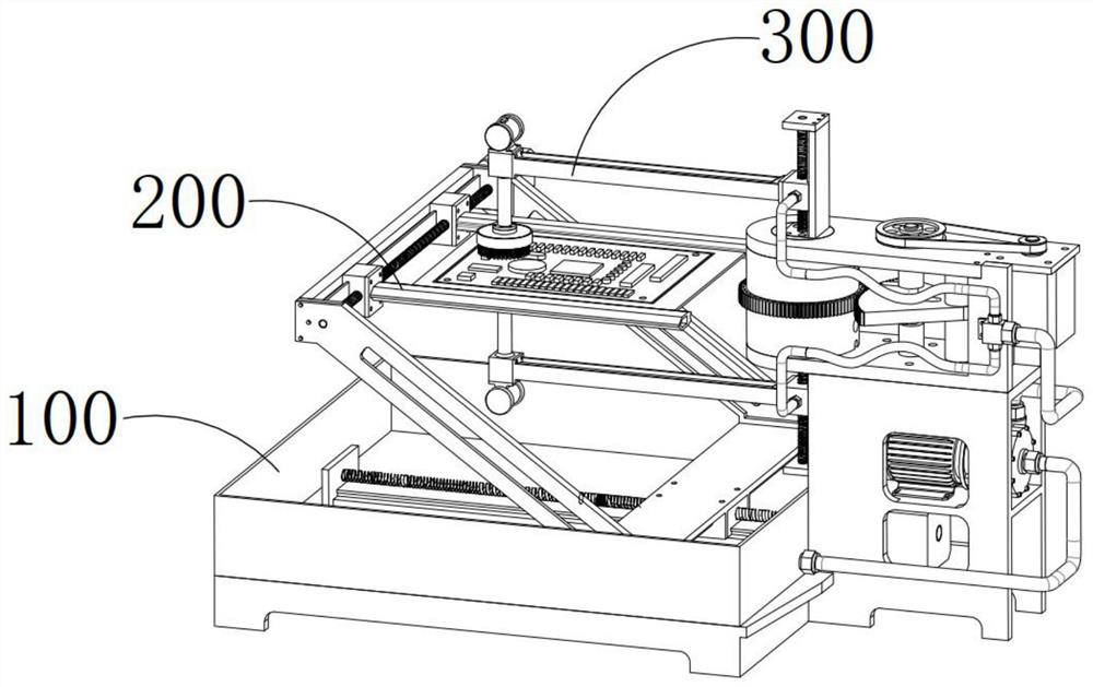 Swing cleaning component applied to waste PCB