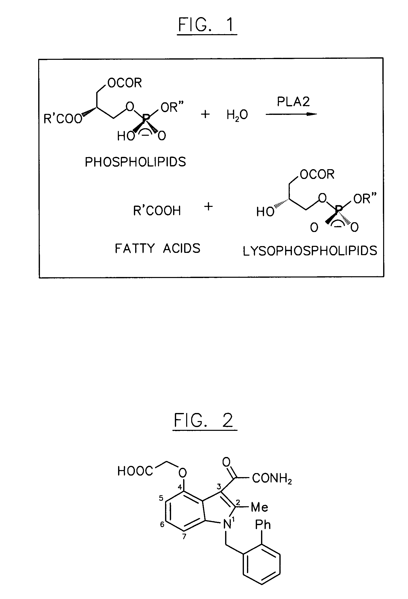 Multivalent indole compounds and use thereof as phospholipase-A2 inhibitors