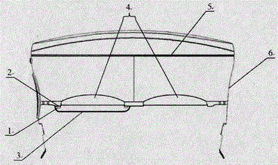 Infrared lamp transmitting device based on head-mounted display equipment