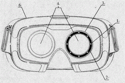 Infrared lamp transmitting device based on head-mounted display equipment