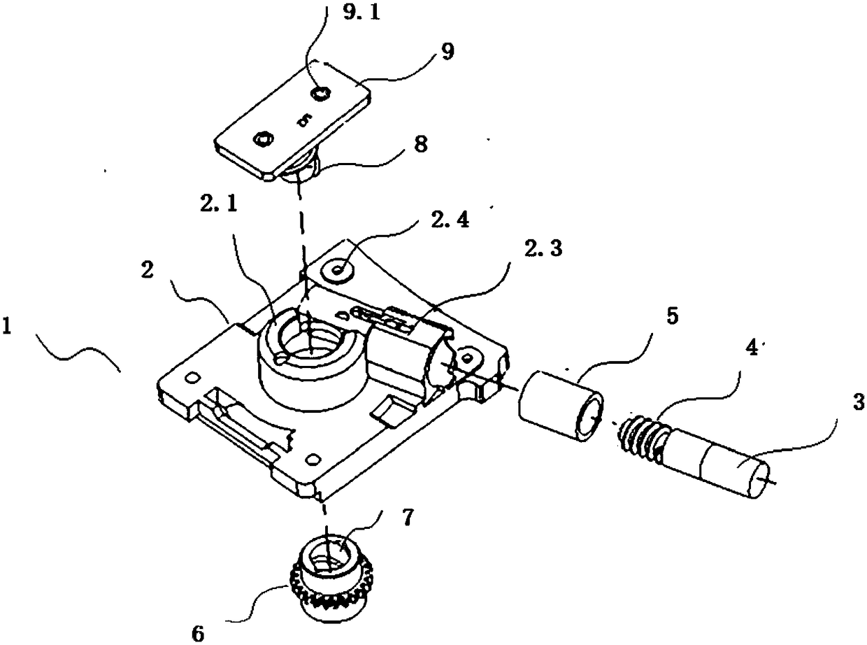 Audio set capable of realizing switching between high pitch and low pitch