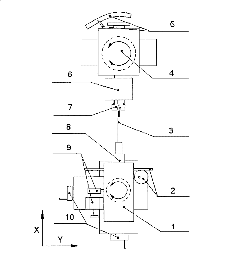 Side compression type ultrasound grinding and polishing device, and method thereof