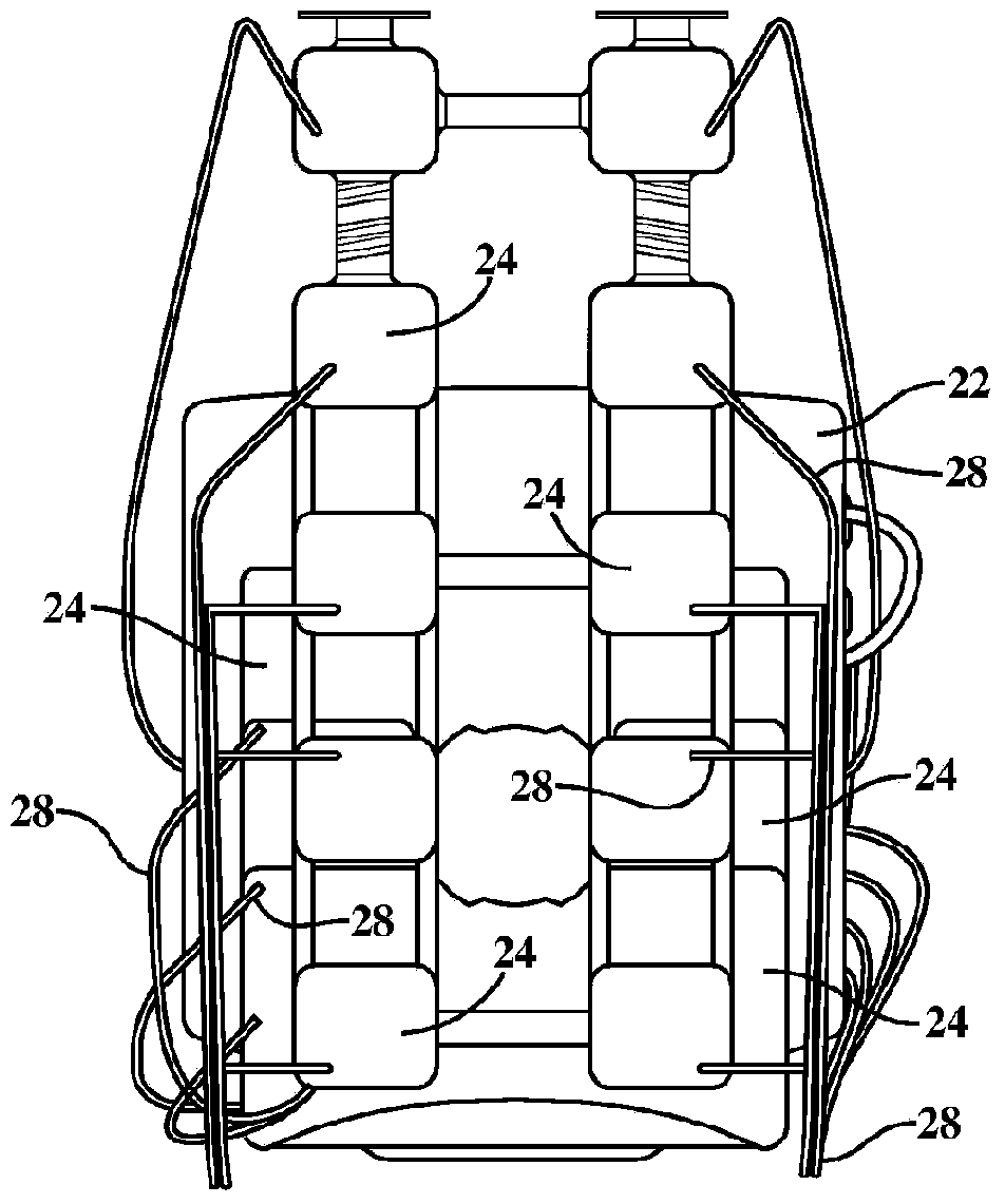 Solenoid valve assembly for a seat of a vehicle