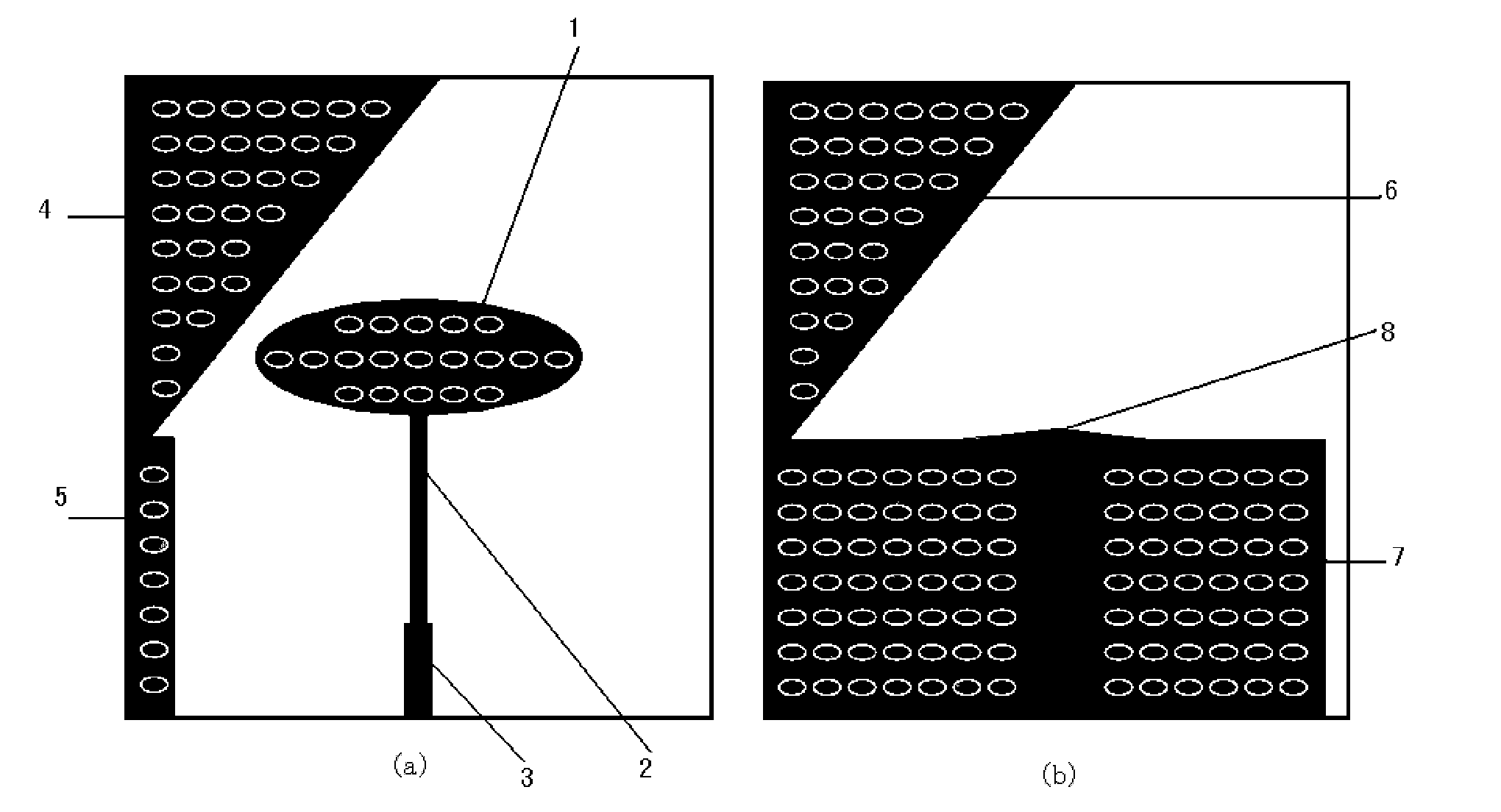 Time reversal subwavelength array antenna used for wireless mobile terminal