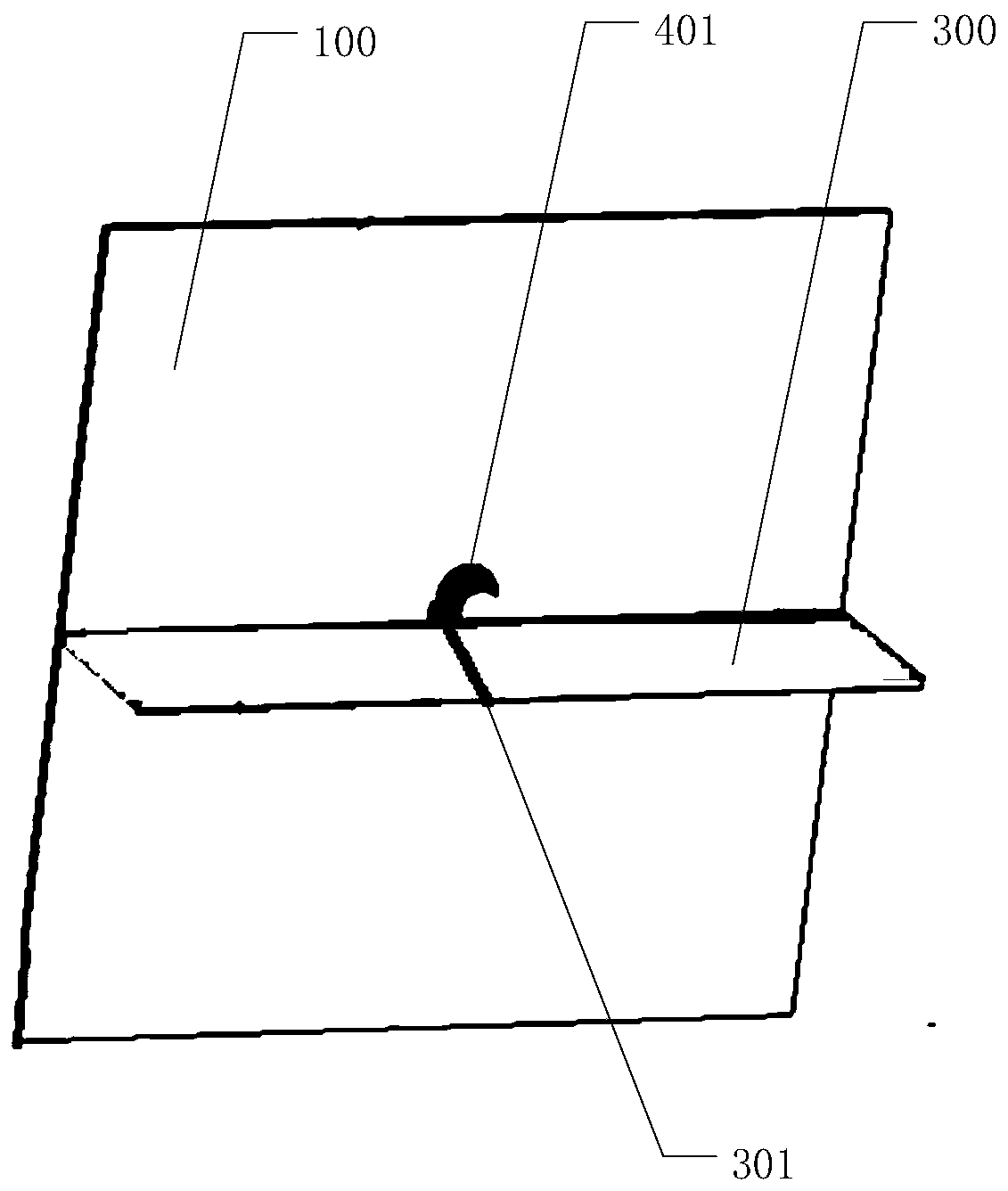 Circularly polarized antenna for product testing and testing system