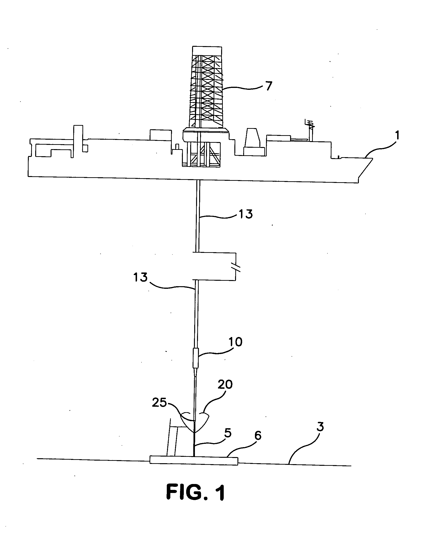 Method And Apparatus For Controlling The Flow Of Fluids From A Well Below The Surface Of The Water