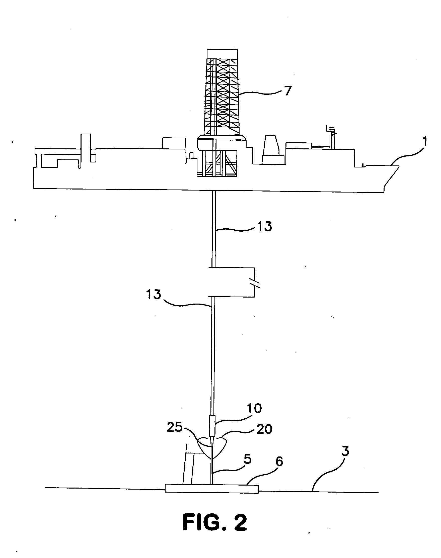 Method And Apparatus For Controlling The Flow Of Fluids From A Well Below The Surface Of The Water