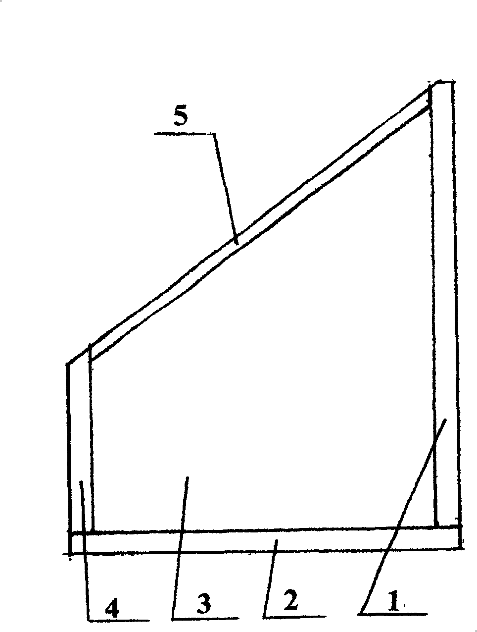 Assistant rack for two-side lumbar-vertebra arch isthmus-part X-ray machine photograph