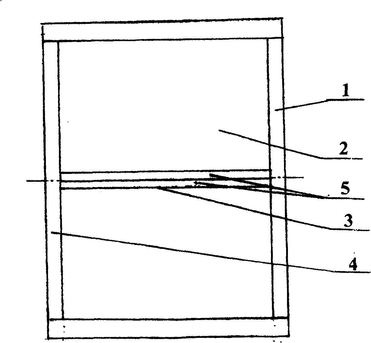 Assistant rack for two-side lumbar-vertebra arch isthmus-part X-ray machine photograph