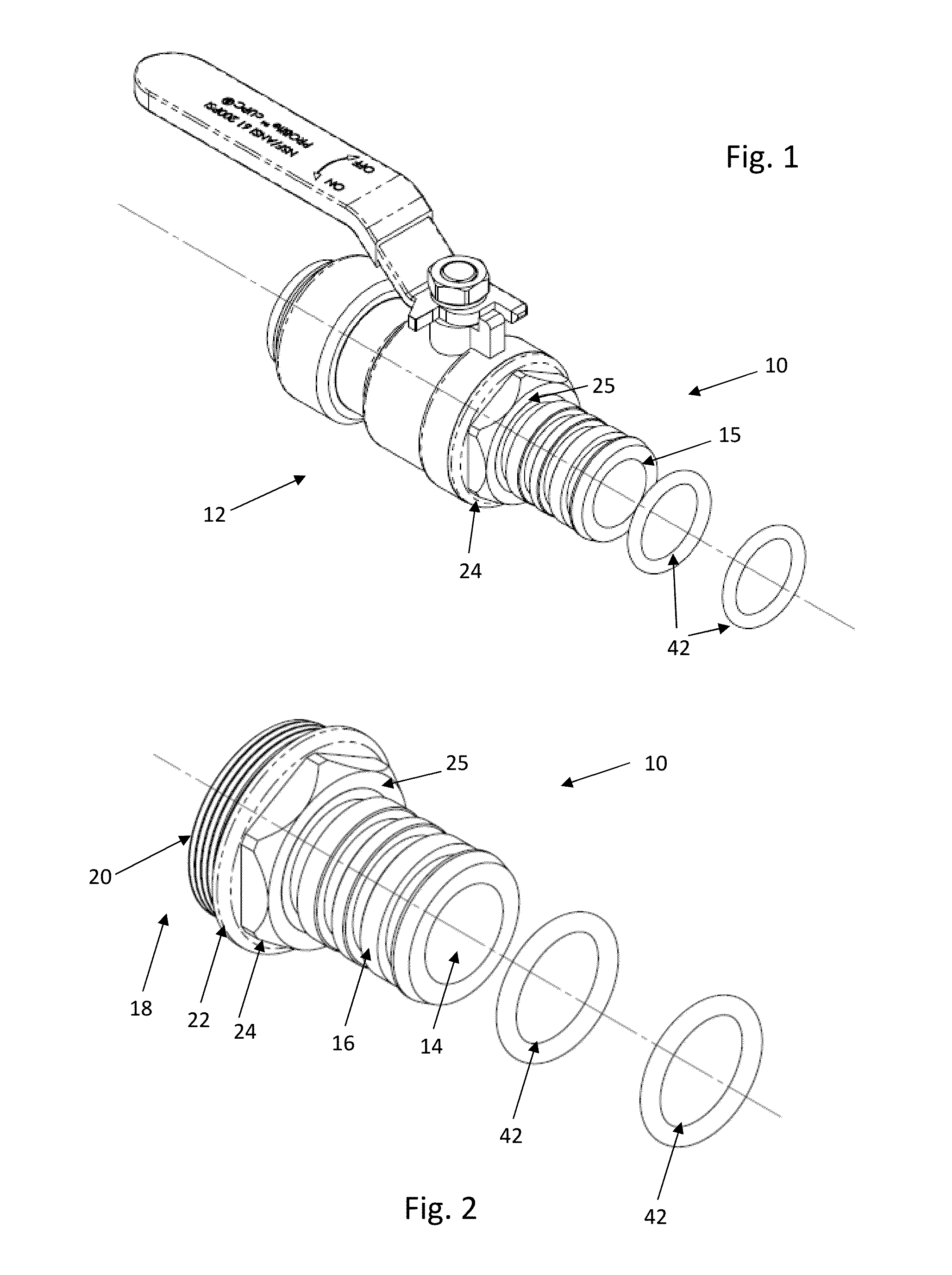 Hose and Tubing Connector Device, Assembly and Method of Assembly