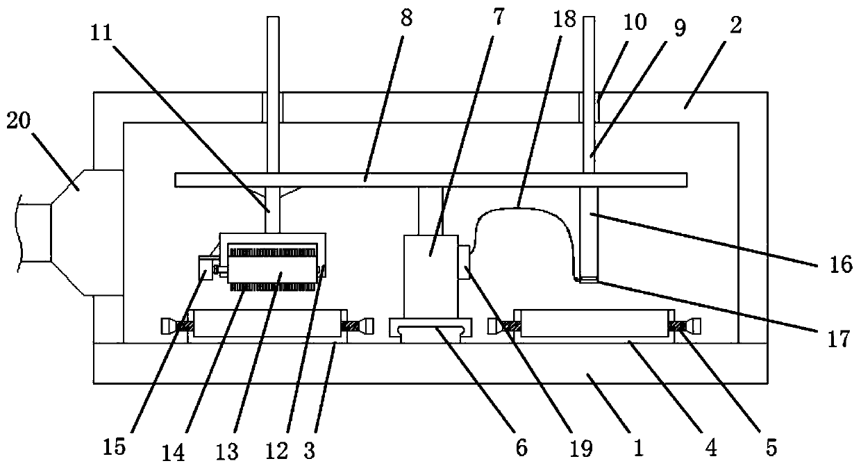 Grinding device used for production and processing of special-shaped plates