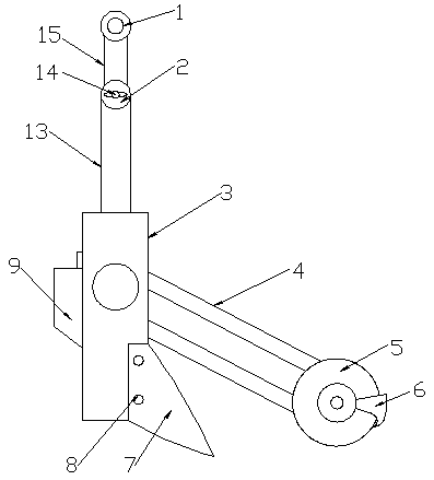 Agricultural ditching apparatus