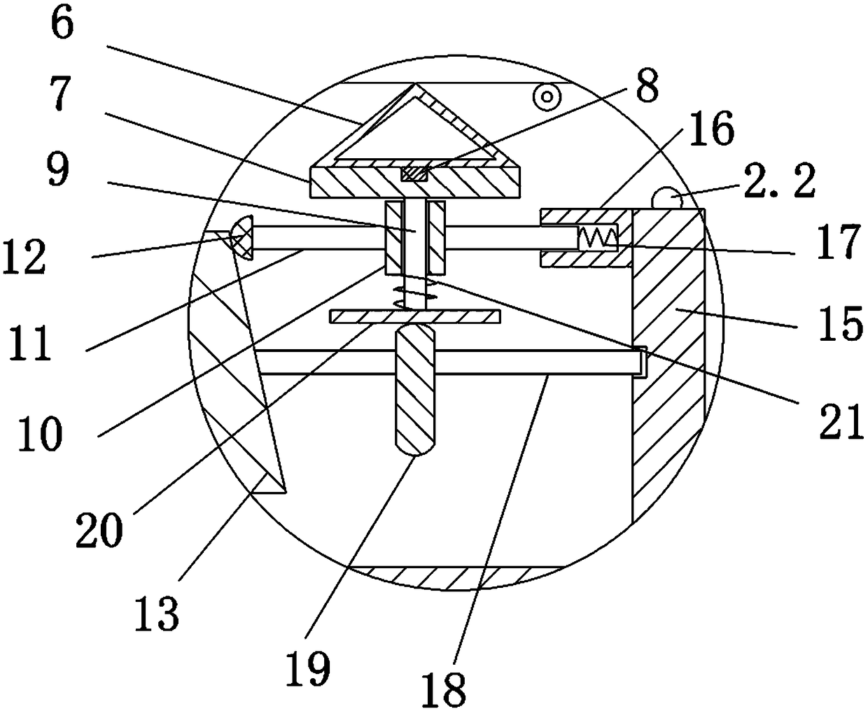 Bamboo sheet chipped edge smart pre-detection device and method