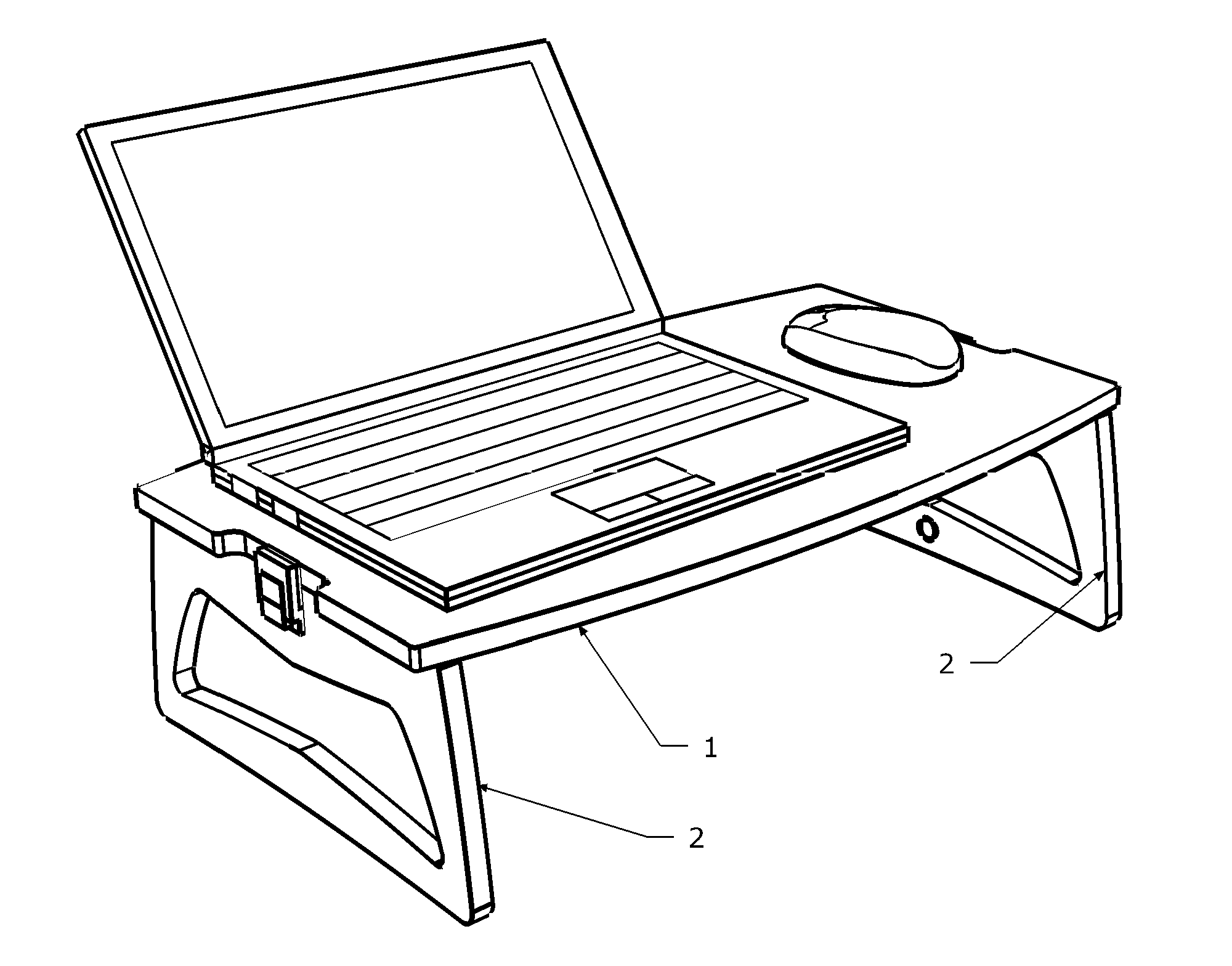 Bedtime Computer Table