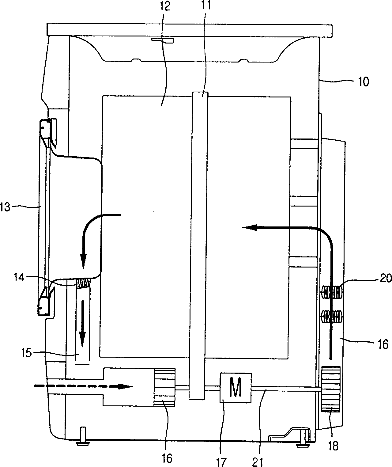 Drum device for home appliance