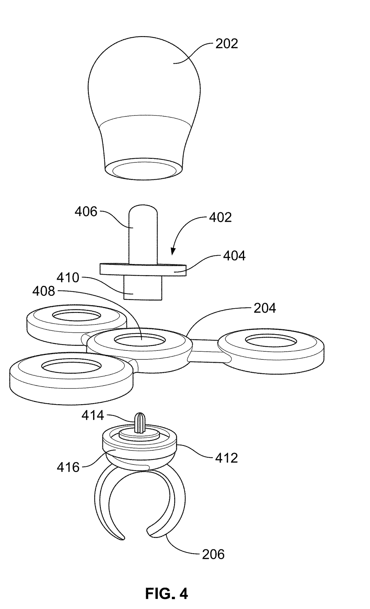 Amusement apparatus provided with an edible portion and methods