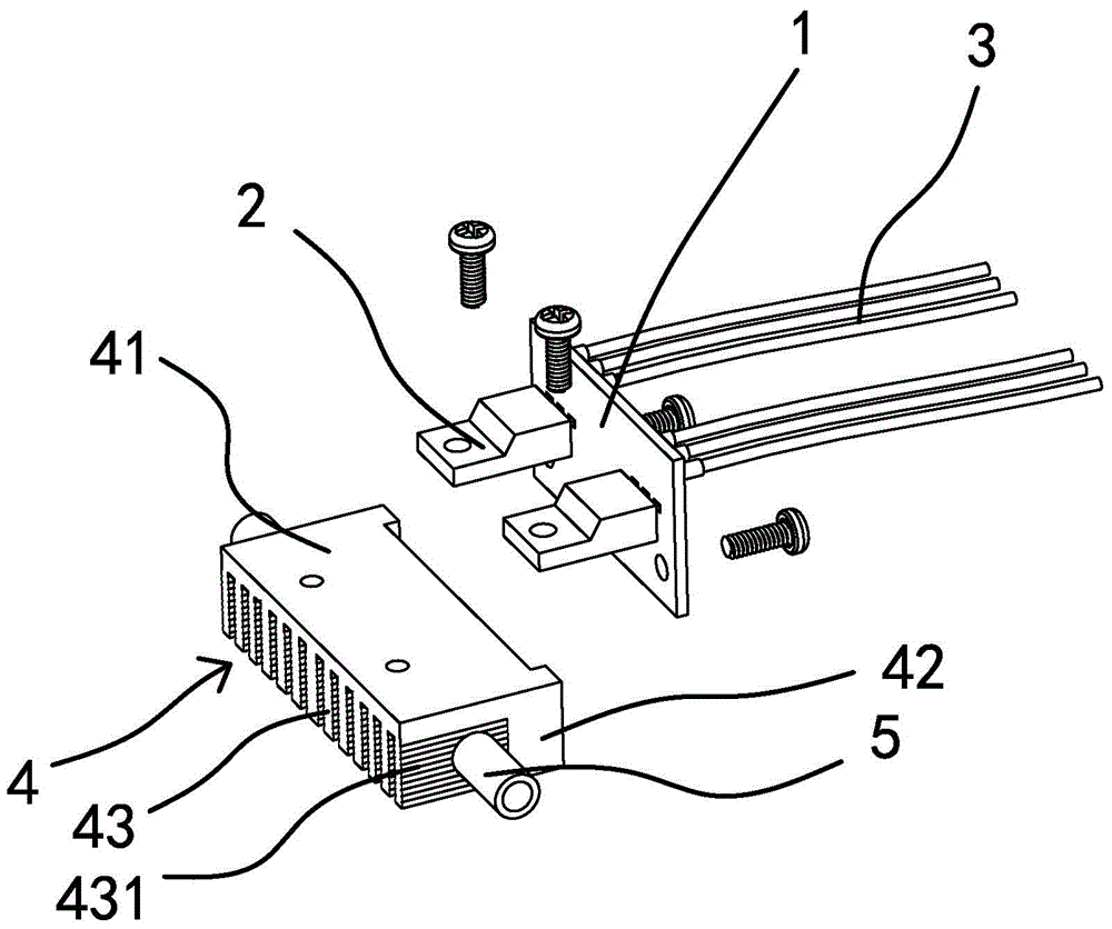 An improved thyristor cooling device in a coffee machine