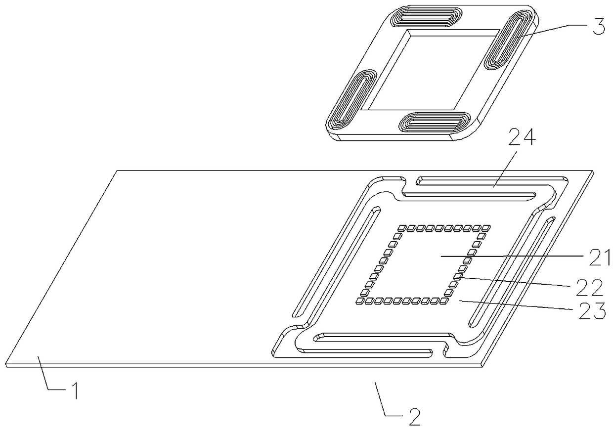 A flexible circuit board for soldering image sensors