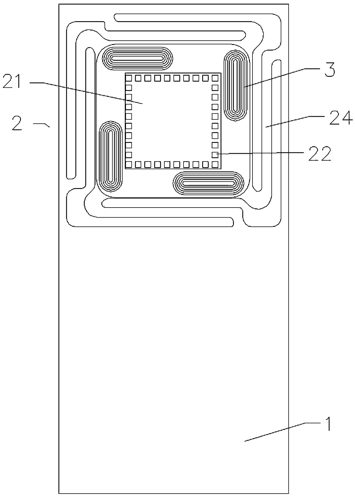 A flexible circuit board for soldering image sensors