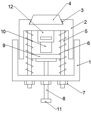 A Pressure Adjustable Rotary Kiln Wheel Belt Grinding Device