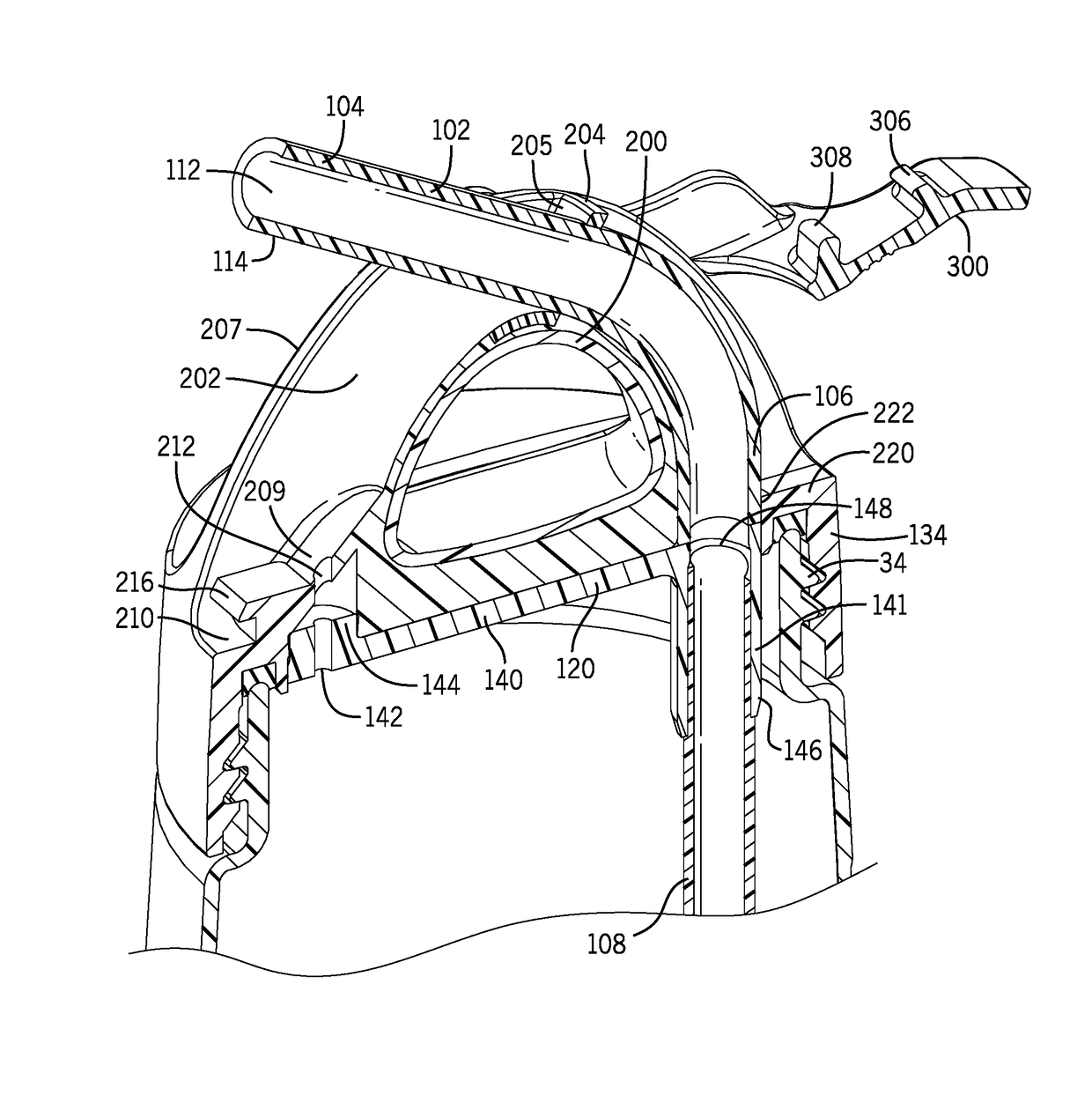 Lid with straw