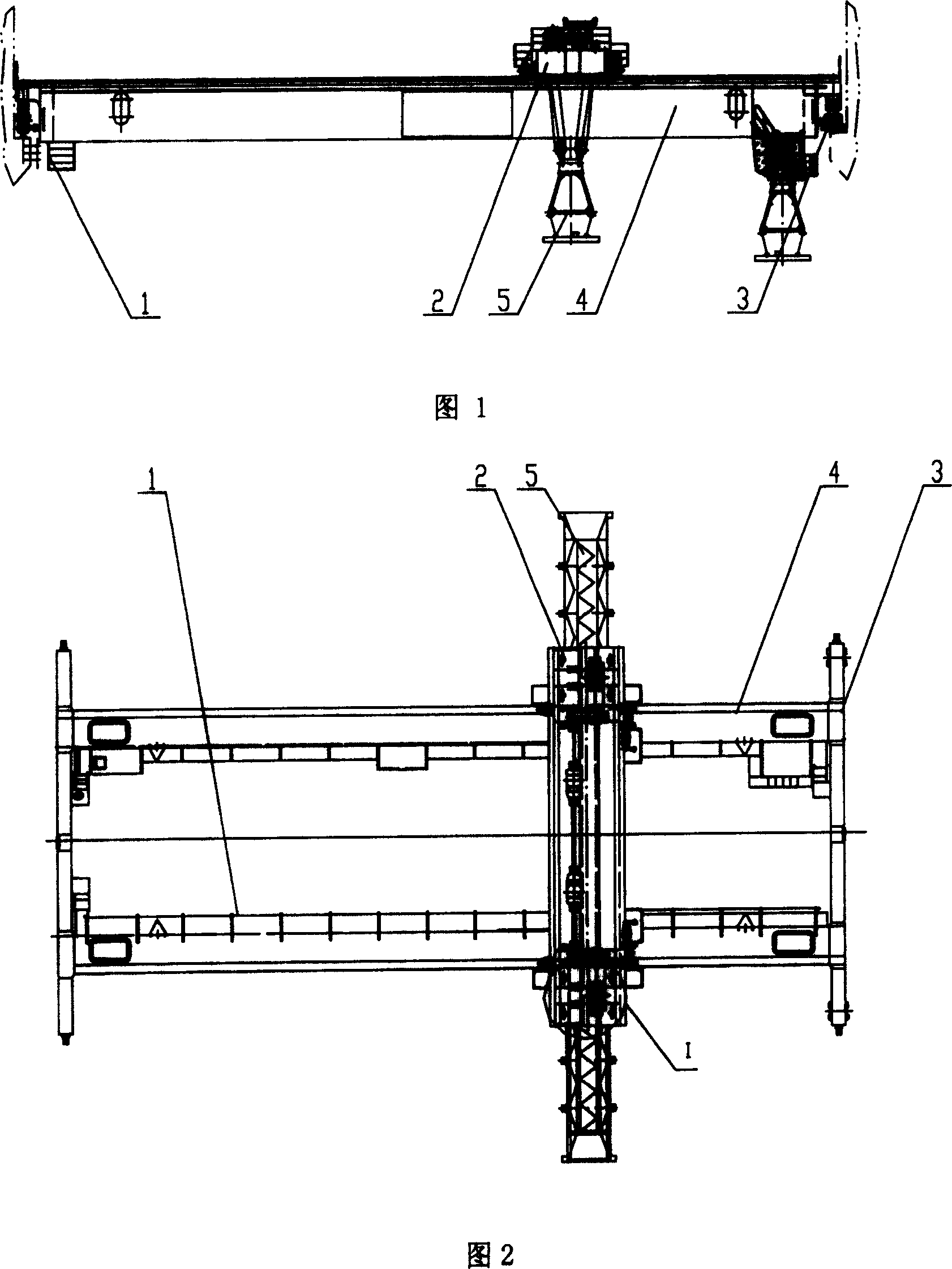 Method for preventing swinging of beam hanging and steel plate during starting and braking of electromagnetic beam hanging crane