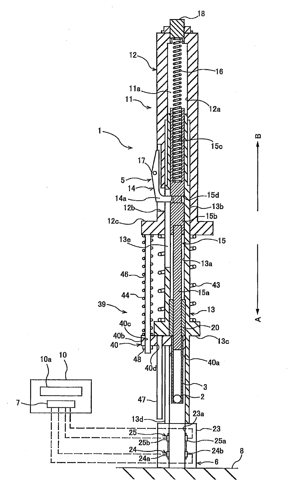 Apparatus for measuring coefficient of restitution and hardness tester