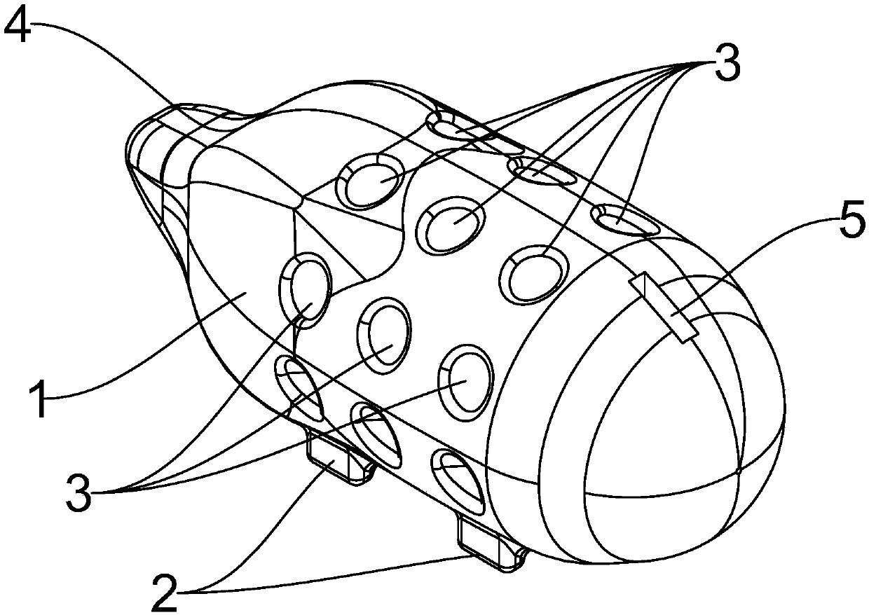 Hedgehog-shaped pen container