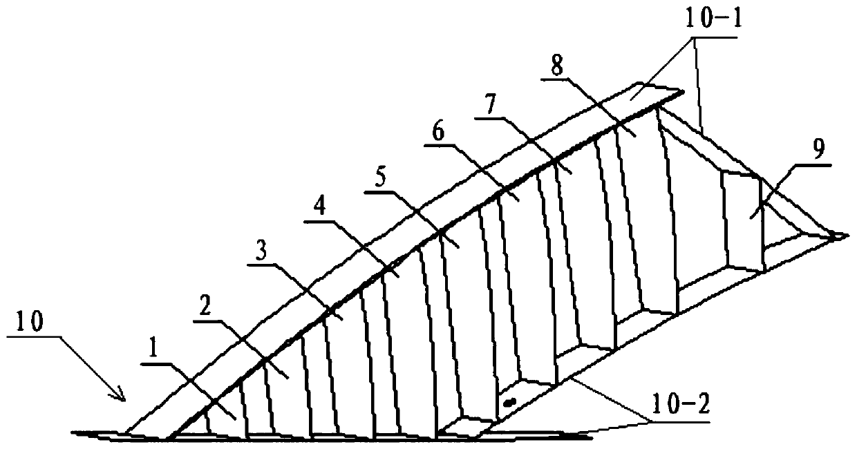 Driver cab side window welding deformation control device and manufacturing method thereof