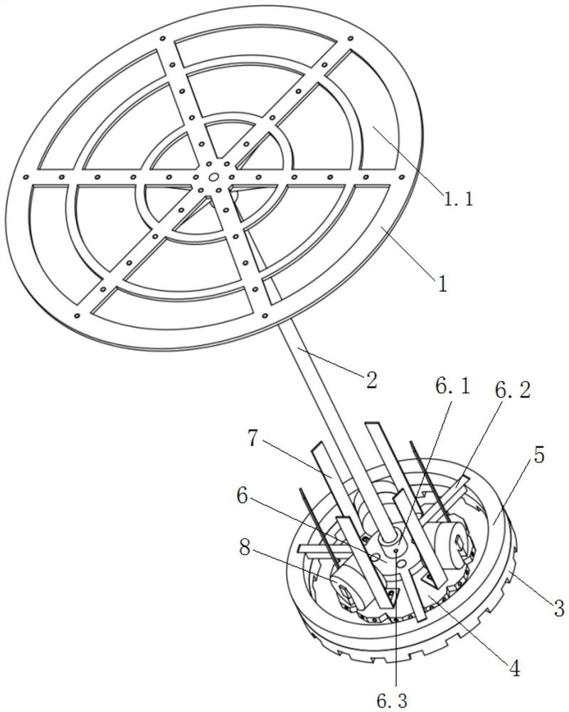 Fixing device suitable for grinding of multi-size optical fiber bundling heads