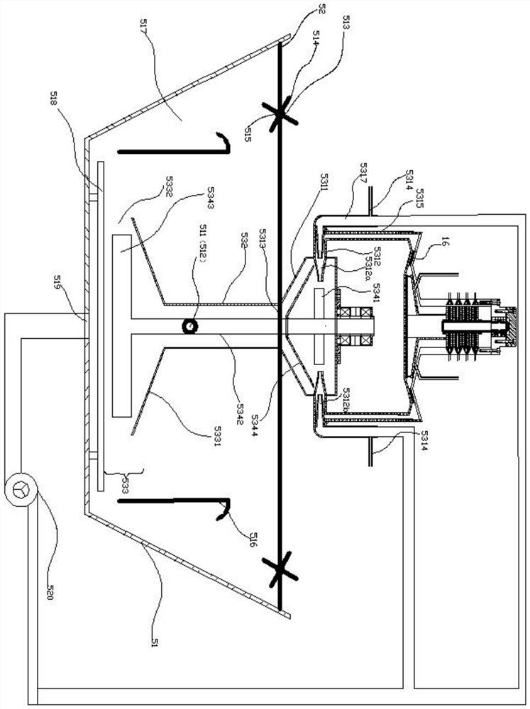 A jet atomization flotation device