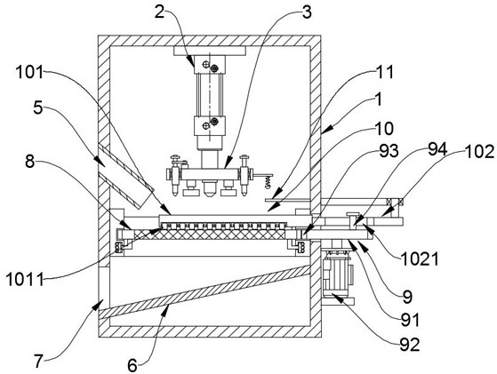 construction sand and gravel crushing device