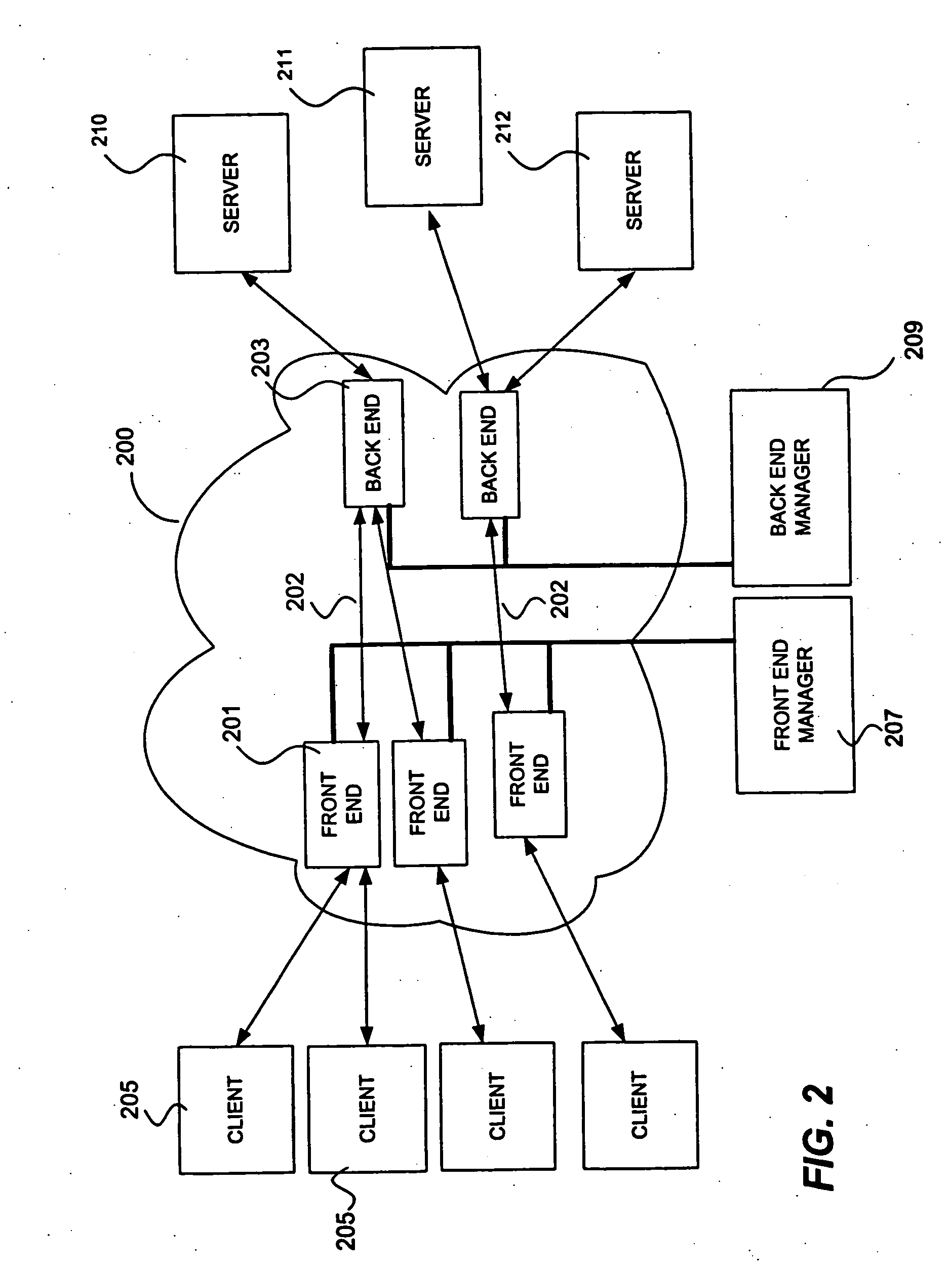 System and method for implementing application functionality within a network infrastructure