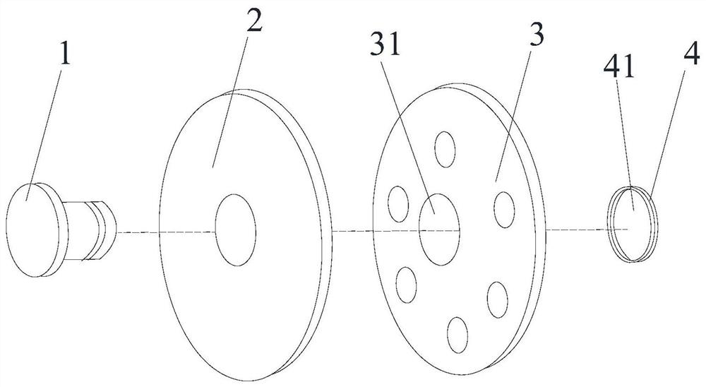 Preparation method of collar button type artificial cornea