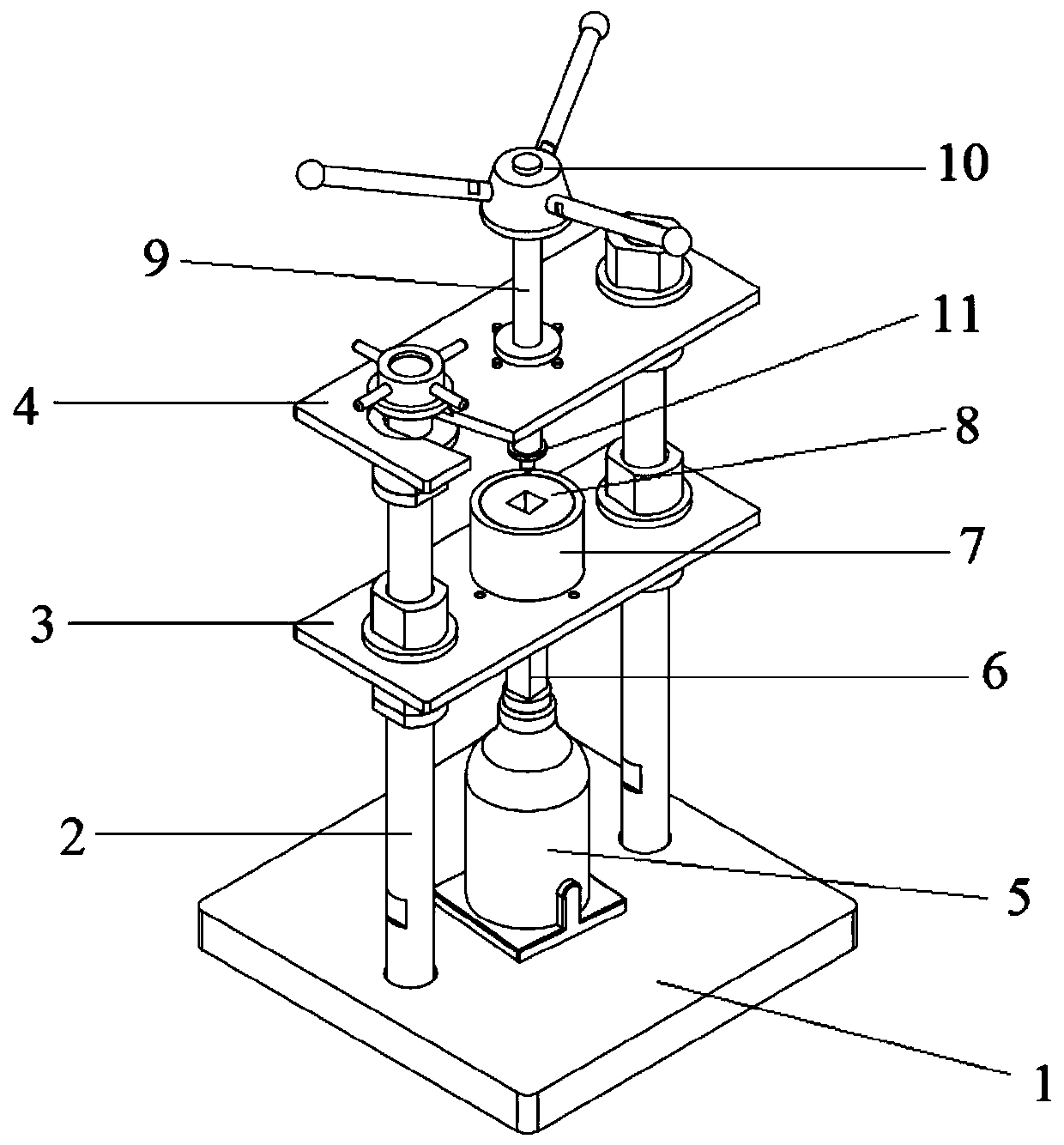 Chemical oxygen generator drug block forming device