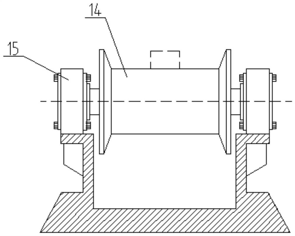 Roller table balancing device for billet short-cut billet discharge