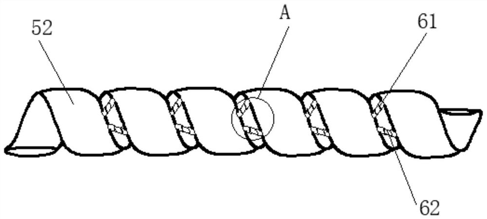 A twist-resistant high-pressure delivery pipeline applied to hydraulic systems