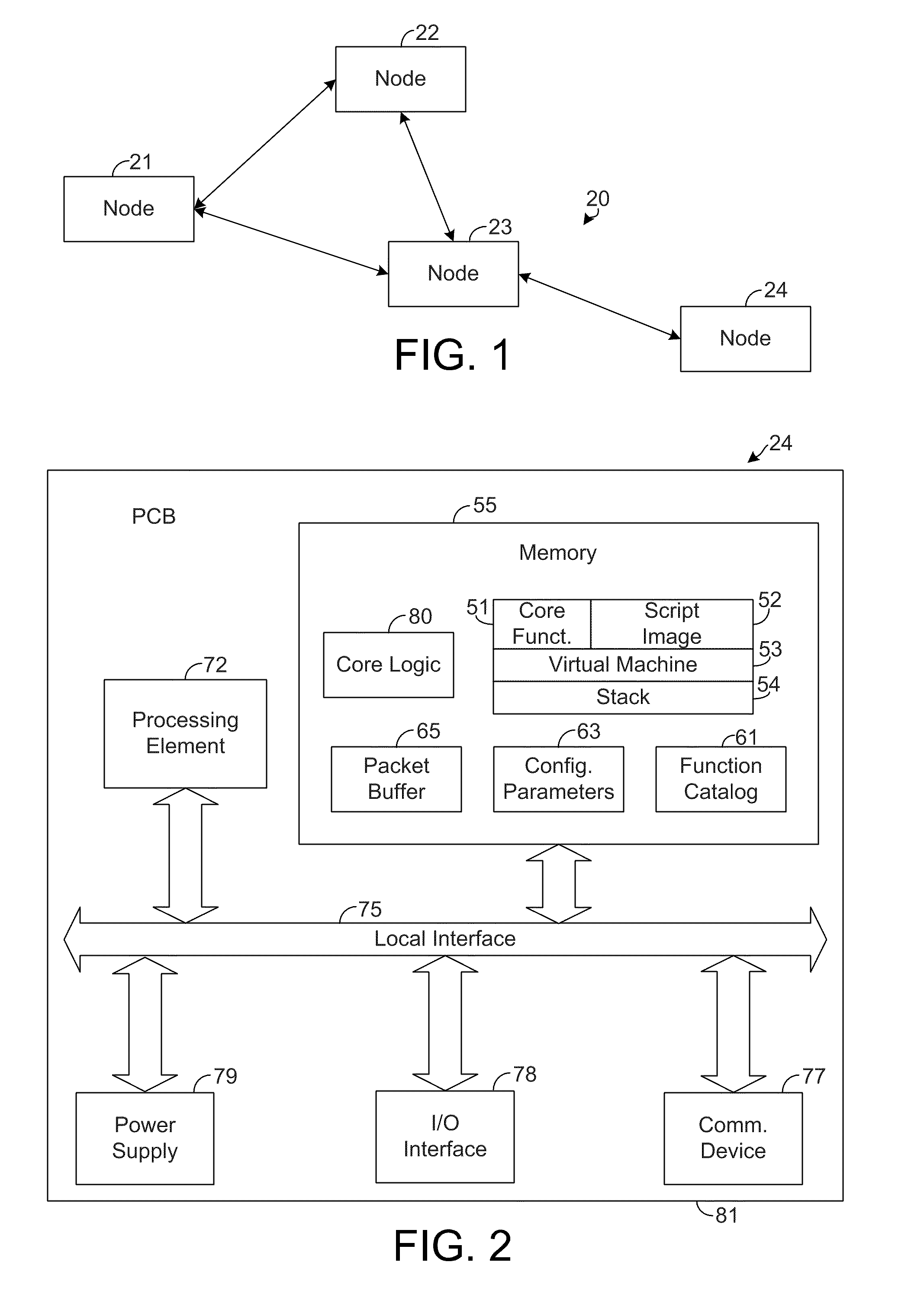 Systems and methods for displaying node information in wireless networks